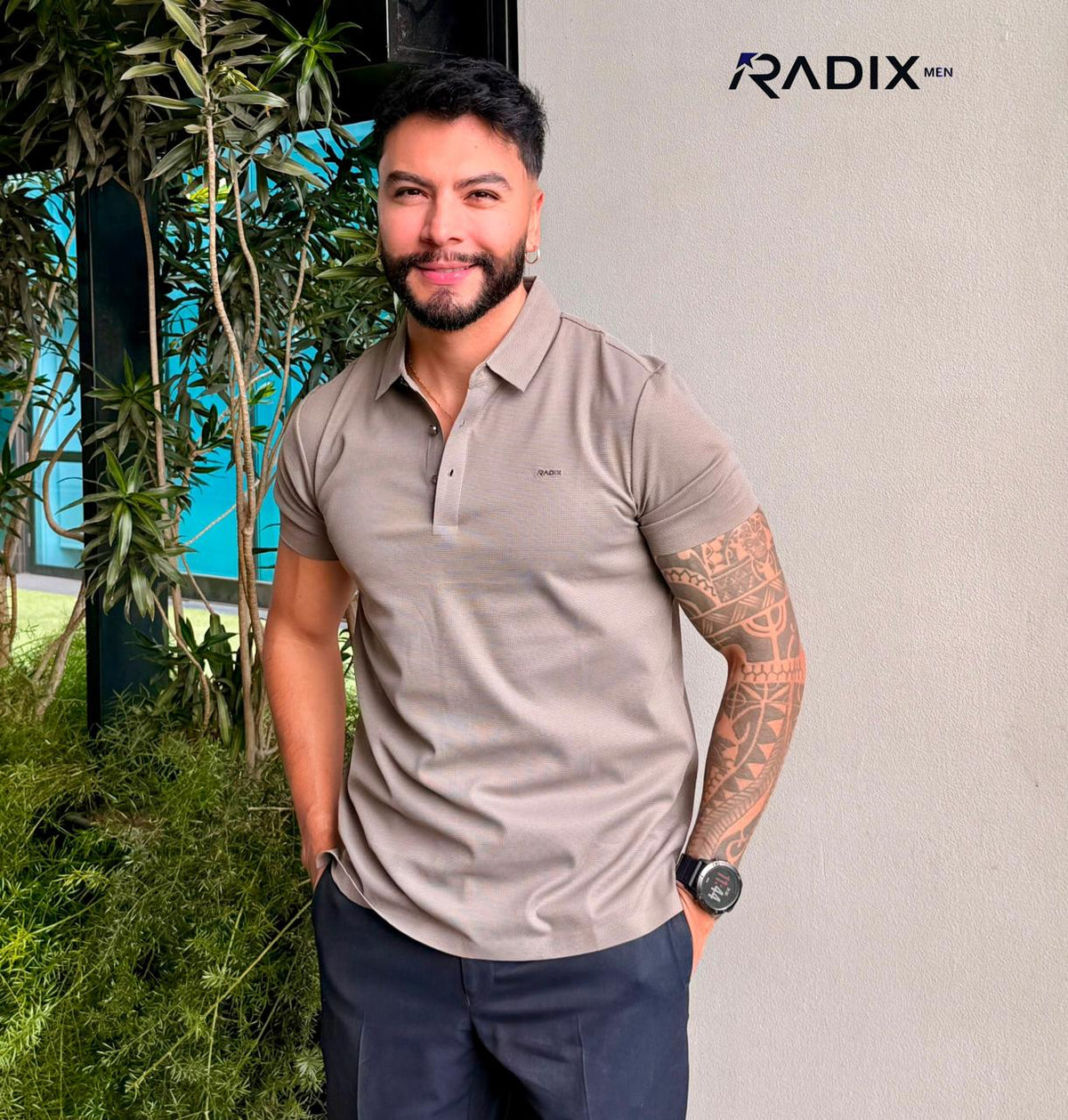 Polo Radix Men – Slim Fit Premium